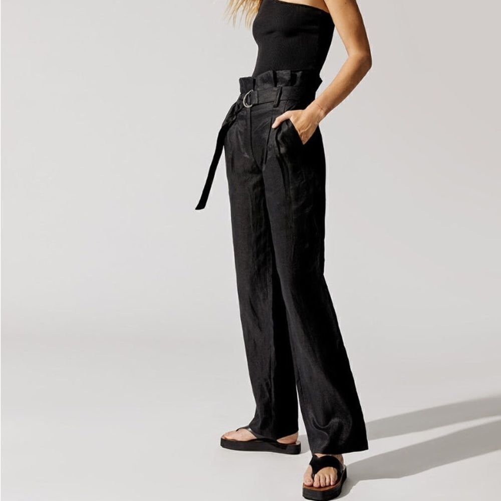 Anine Bing Thalia Linen Trousers
